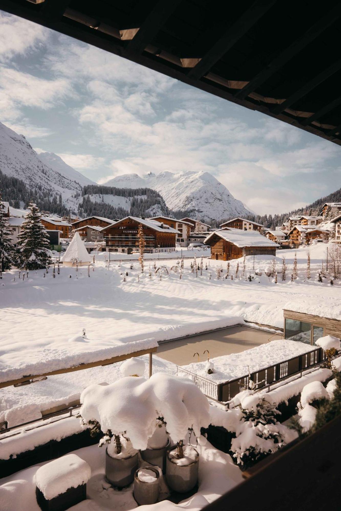 Hotel Arlberg Lech Esterno foto