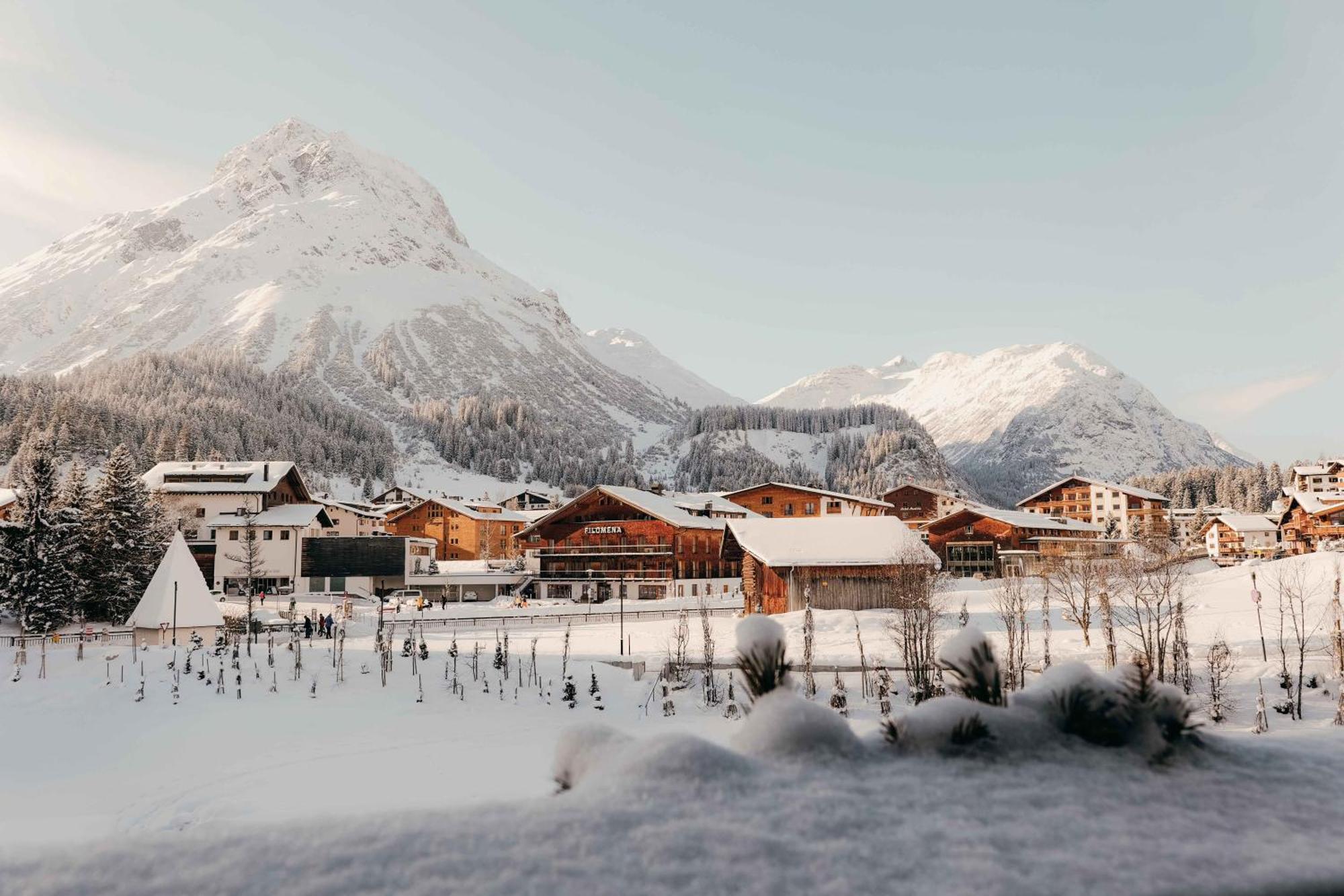 Hotel Arlberg Lech Esterno foto