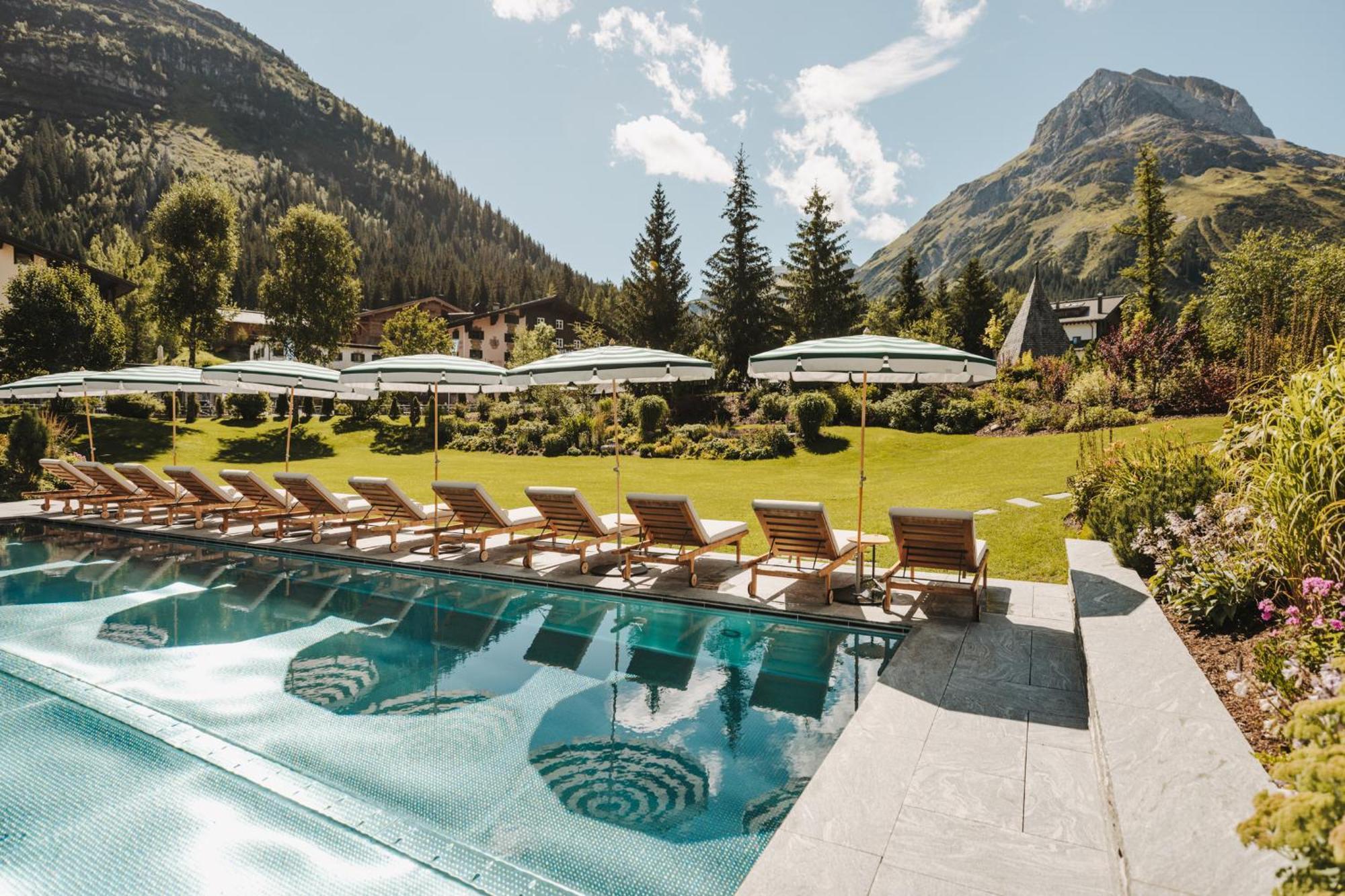 Hotel Arlberg Lech Esterno foto